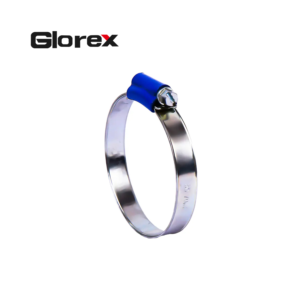 British Type Hose Clamp With Tube Housing